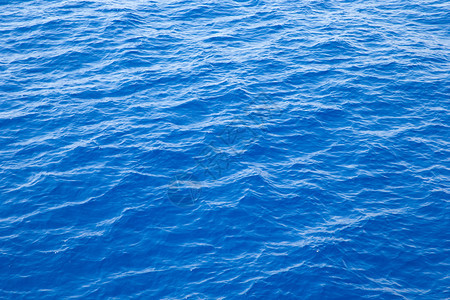 水的蓝底色图片