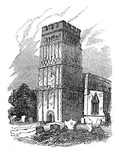 北安普敦郡厄尔斯巴顿塔1837年英国丰富多彩的历史图片