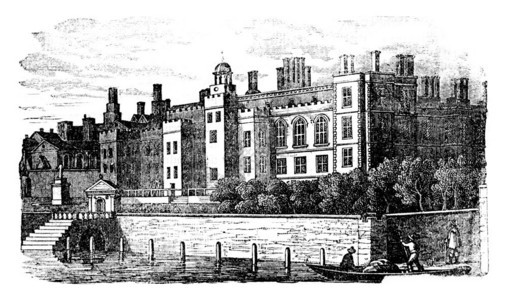 旧萨默塞特屋前宫1837年英国丰富多彩的历史图片