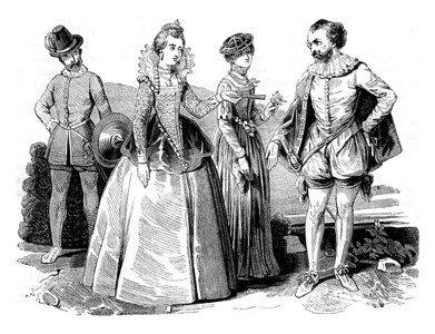 elizabethan1569年1837年英国丰富多彩的历史图片素材