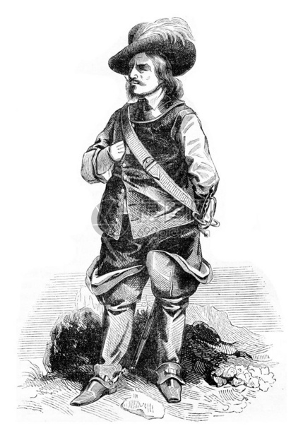 克伦威尔的肖像1837年英国丰富多彩的历史