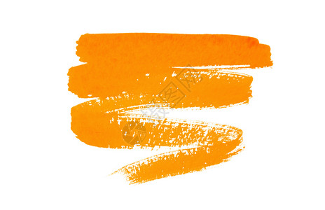 水彩色风格的橙抽象背景图片