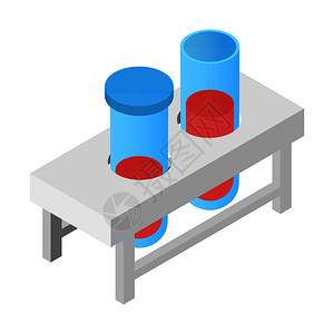 卡通试管图标图片