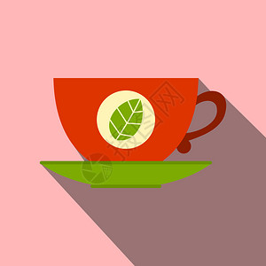 茶杯平面图标高清图片
