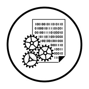 App开发图标细圆Stencils设计矢量说明背景图片