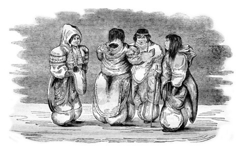 1836年爱斯基摩妇女1836年马加辛皮托雷斯克图片