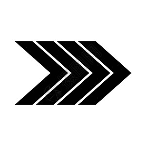 右箭头黑色简单图标在白背景上隔离简单图标右箭头黑色简单图标图片