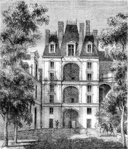 Fontainebleau宫1843年MagasinPittoresque1843年图片