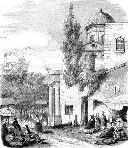 马赛博物馆入口1845年MagasinPittoresque图片