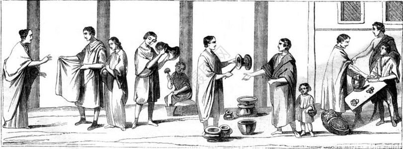 市场波特斯德拉珀帕蒂西耶1867年马加辛皮托罗尔克图片