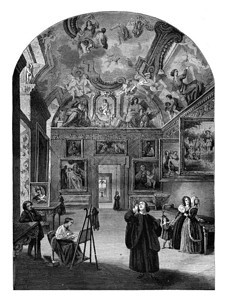 博尔盖斯画廊1847年马加辛皮托罗克图片