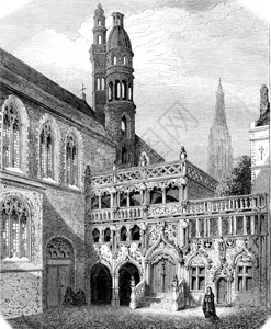 布鲁日圣血教堂185年马加辛皮托雷斯克图片