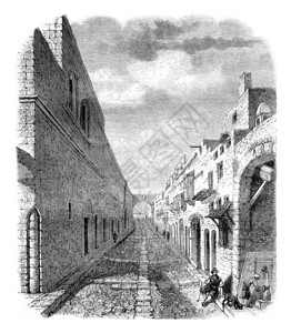 罗得骑士街1857年马加辛皮托雷克图片