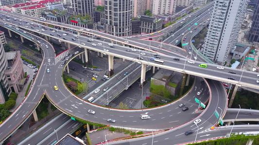 上海中环高架图片