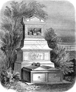 拉瓦莱特伯爵的墓穴186年的马加辛皮托雷克图片