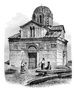 雅典的天主教徒186年的MagasinPittoresque图片