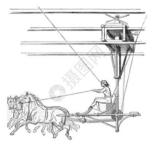 装饰歌剧豪华轿车1867年马加辛皮托雷斯克背景图片