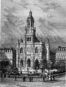 巴黎三一1869年的MagasinPittoresque图片
