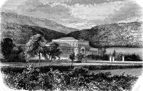 巴西彼得罗波利斯皇宫1873年马加辛皮托罗克图片