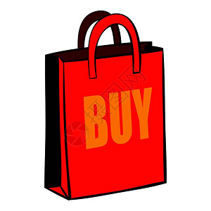 插画  |卡通风格红色购物袋矢量插图插画  |抱着蔬菜袋子的女青年卡通