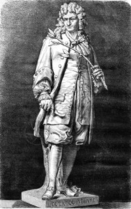 昆廷耶的约翰由库格尼刻着古老的插图1876年的马加辛皮托雷斯克图片