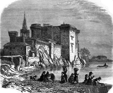 塔拉斯康城堡187年的马加辛皮托罗克图片