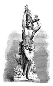 圣塞巴斯蒂安高特林雕塑187年马加辛皮托雷斯克图片