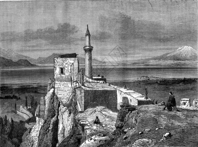 VanLake堡和亚美尼桌旁的堡垒187年马加辛皮托罗尔克图片