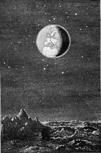 来自月球的地187年的马加辛皮托罗克图片