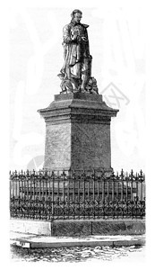 Grenoble的Vaucanson雕像182年马加辛皮托雷斯克182年图片