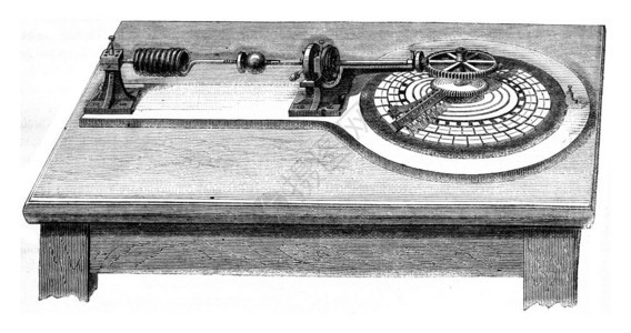 Baudot先生的电器经销商MagasinPittoresque182年重写插图图片