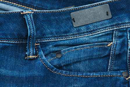 背景的Jeans口袋图片