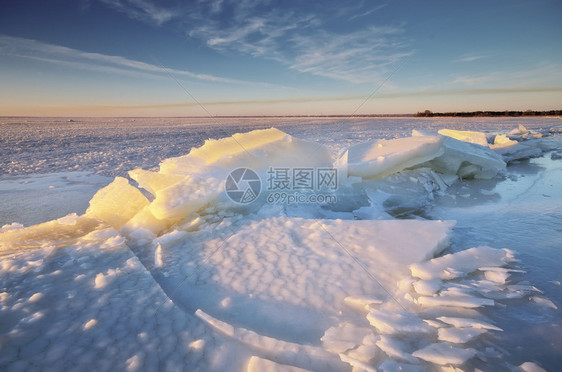 冬季风景自然的构成图片