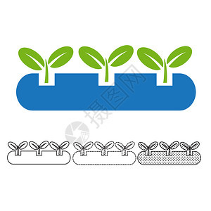 植物图标矢量图片