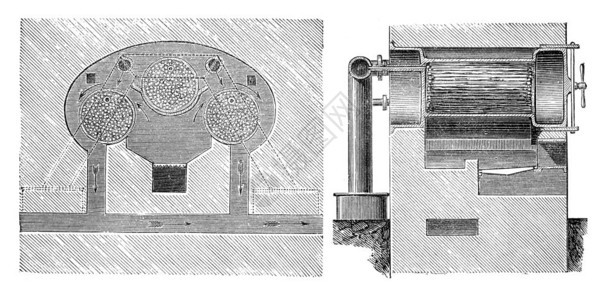 Fig586交叉部分Fig587纵向部分重写插图工业百科全书EOLami1875图片