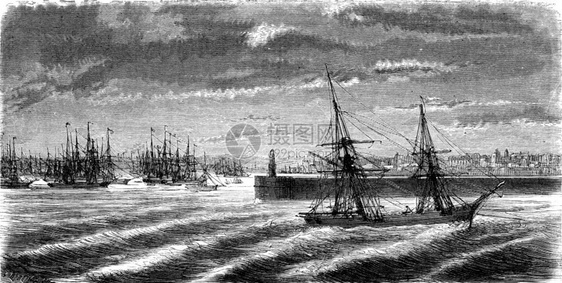 卡迪夫港世界旅游行日报1865年图片