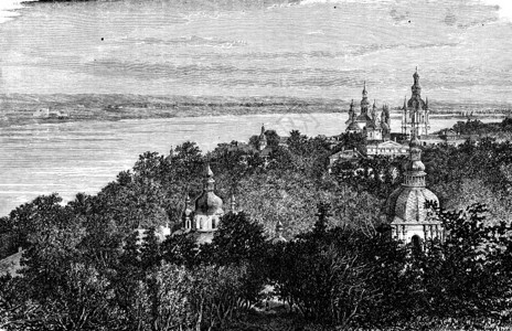 基辅圣提奥多西亚修道院世界之旅行日报1872年图片