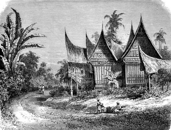 苏门答腊领导人的家世界之旅行日报1872年图片