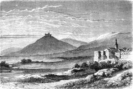 Landsberg和Werra城堡世界之旅行日报1872年图片