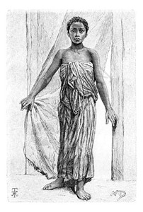 第xxx安哥拉南部非洲由小马里亚纳绘制由Maillart根据英文版古典插图绘制世界旅游行杂志18年图片