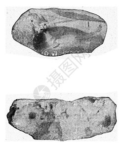 弗林特在旋转压力下爆裂弗林特在摩尔因的压力下爆裂古老的雕刻插图190年的宇宙和人类图片