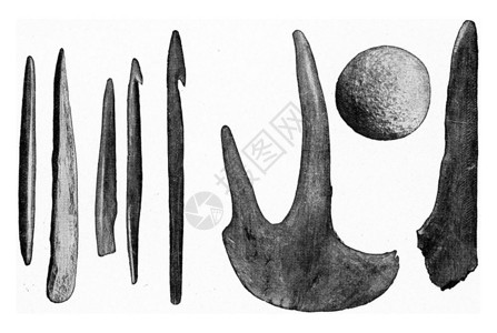历史前捕鱼设备古代刻画图解190年宇宙与人类190年图片