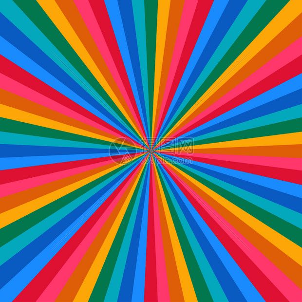 彩色射线矢量设计背景