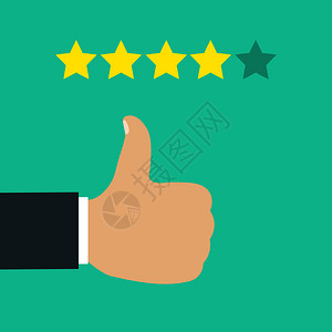 商业界的手像五星级评分一样反馈概念五星级评分Eps10商业界的手像五星级评分一样反馈概念五星级评分图片