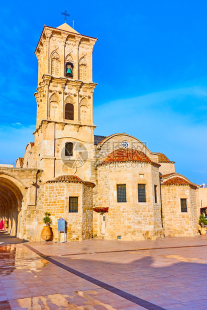 塞浦路斯拉纳卡的圣扎鲁AgiosLazaros教堂图片