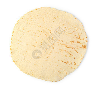 白色背景上孤立的普通玉米饼包装普通玉米饼包装图片