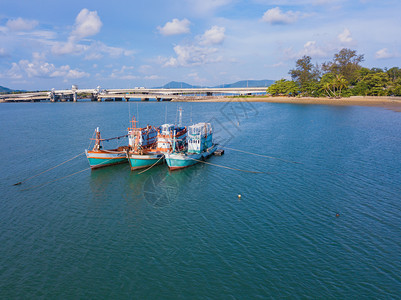 夏季泰国普吉湾岛安达曼海湾海图片