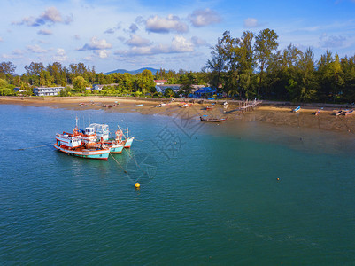 夏季泰国普吉湾岛安达曼海湾海图片