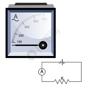 数字电压表插画