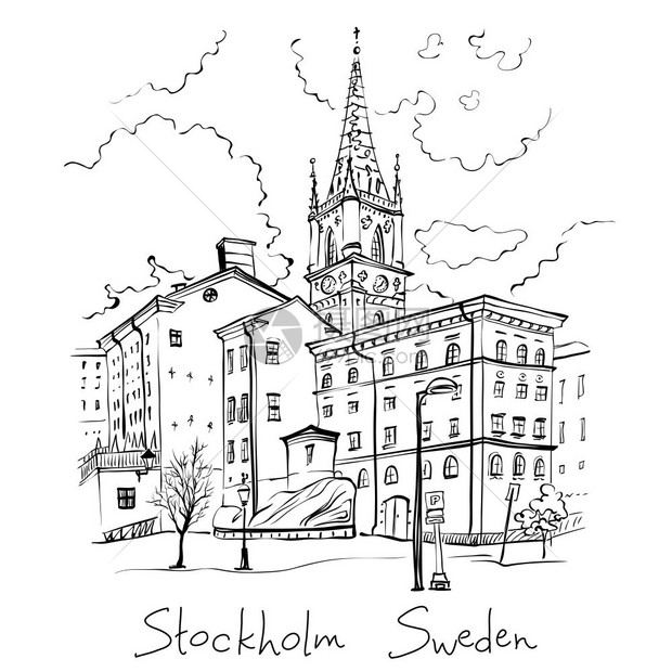 摄图网为您提供插画正版 插花图片下载,该插花图片标题为瑞典首都斯德